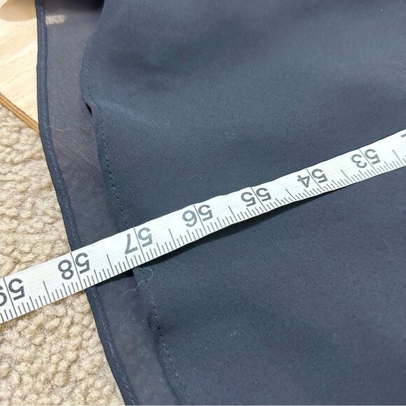 Vintage 90s Betsy & Adam Black Draped Spaghetti Strap Formal Prom Maxi Dress - Picture 12 of 12